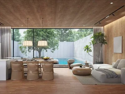 Complexe résidentiel New complex of villas with guaranteed income at 650 meters from Bang Tao Beach, Phuket, Thailand