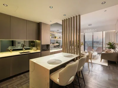 Complejo residencial O Ten — new apartments in a residential complex by Aqua Properties for obtaining a resident visa and rental income in Dubai Healthcare City