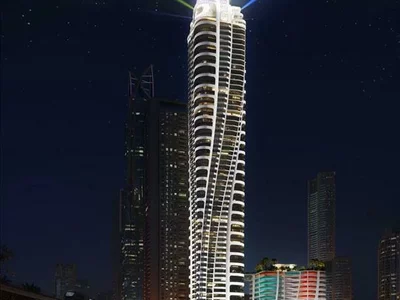 Complexe résidentiel New high-rise residence Volta with a swimming pool and a panoramic view close to Dubai Mall, Business Bay, Dubai, UAE