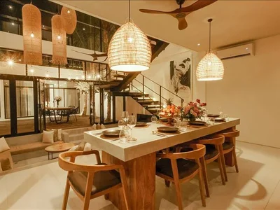 Zespół mieszkaniowy Complex of furnished villa with swimming pools near the beach, Bali, Indonesia