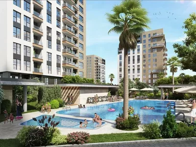 Complejo residencial New residence with swimming pools, lounge areas and a kindergarten, Istanbul, Turkey