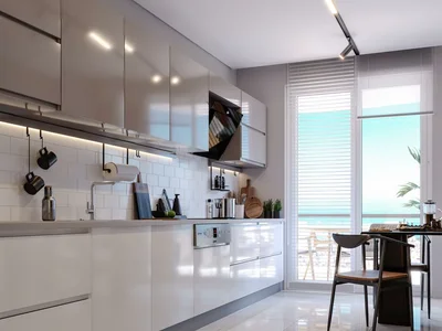 Complexe résidentiel Apartment with panoramic views of the sea, city and Princes' Islands, Pendik, Istanbul, Turkey