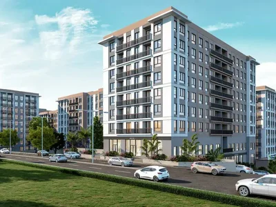 Complexe résidentiel New residence with swimming pools and green areas in a prestigious area, Istanbul, Turkey