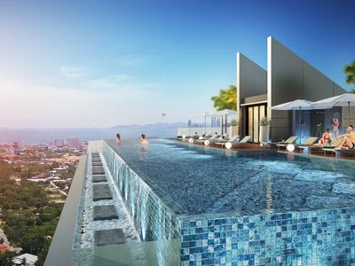 Residential complex New high-rise complex with first-class infrastructure in Pattaya, Thailand