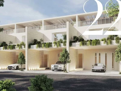 Residential complex MAG 22 — new complex of townhouses by MAG close to the golf course and the city center in MBR City, Dubai