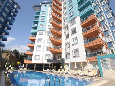 Wohnviertel 1+1 apartments in a luxury complex in Tosmur, Alanya