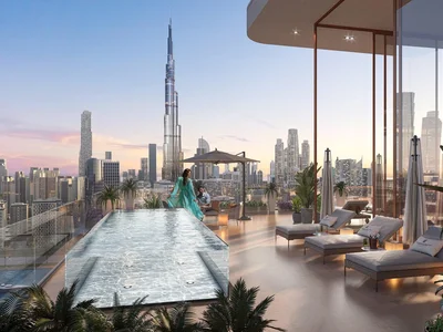 Wohnanlage New residence Ritz Carlton Residences with a swimming pool and a business center near Dubai Mall and Burj Khalifa, Business Bay, Dubai, UAE