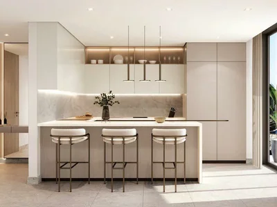 Complejo residencial New waterfront residence Liv Waterside with swimming pools and a spa center, Dubai Marina, Dubai, UAE