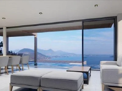 Complexe résidentiel New complex of modern villas with swimming pools and panoramic views close to the beaches, Samui, Thailand