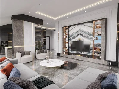 Zespół mieszkaniowy New residence at 100 meters from the sea, Oba, Alanya, Turkey