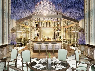 Zespół mieszkaniowy FIVE LUX — high-rise residence by FIVE Holding with a hotel, restaurants and swimming pools on the first sea line in JBR, Dubai