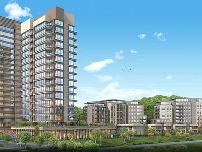 Residential complex New residential complex with views of the city, close to universities, Sarıyer area, Istanbul, Turkey
