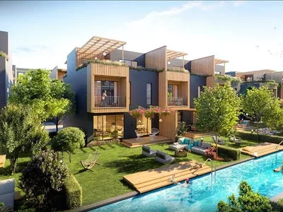 Жилой комплекс Новая резиденция с садами и бассейном рядом с центром Дюздже, Турция