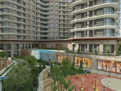 Residential complex New residence with a swimming pool and a garage, Istanbul, Turkey