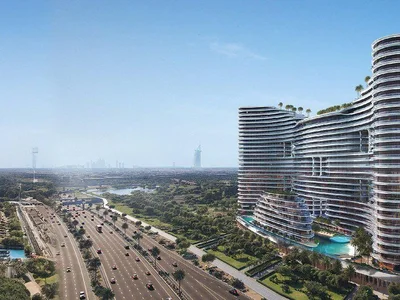 Wohnanlage New Aquarise Residence with a swimming pool, co-working spaces and panoramic views close to Dubai Canal and Downtown Dubai, Business Bay