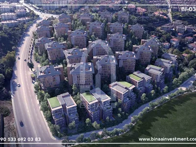 Apartment building Asian Istanbul apartments project Uskudar