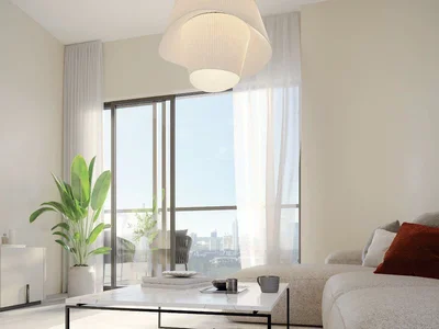 Zespół mieszkaniowy New luxury Cello Residence with swimming pools close to highways, in the prestigious area of JVC, Dubai, UAE