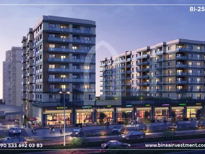 Apartment building Istanbul Kucukcekmece residence project
