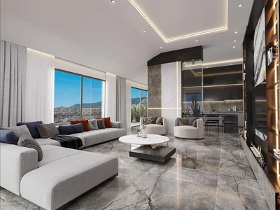 Zespół mieszkaniowy New residence at 100 meters from the sea, Oba, Alanya, Turkey