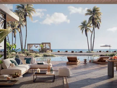 Wohnanlage New Bay Residences with swimming pools, gardens and a cinema, Dubai Islands, UAE