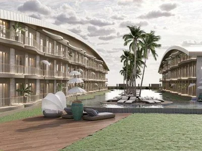 Zespół mieszkaniowy New low-rise residence with swimming pools and an underground garage at 900 meters from the beach, Antalya, Turkey