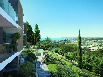 Zespół mieszkaniowy First-class apartments with sea and city views in a new residential complex, Nice, Cote d'Azur, France