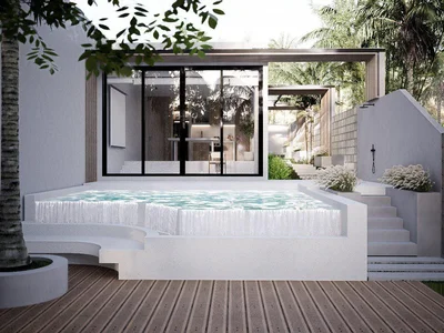 Zespół mieszkaniowy New villas with swimming pools and picturesque views, Bali, Indonesia