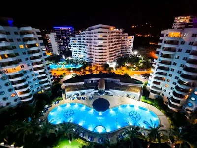Zespół mieszkaniowy Furnished apartment 2+1 in the My Marine Residence complex.