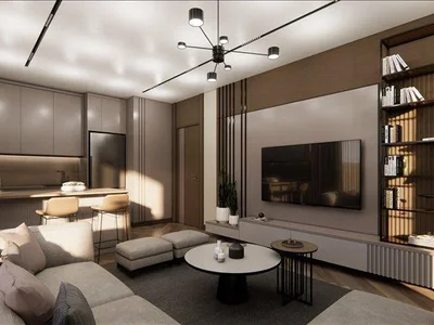 Zespół mieszkaniowy New residence with a swimming pool and a meeting room close to a metro station, Istanbul, Turkey