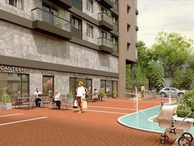Residential complex New residence with a swimming pool and an underground parking, Istanbul, Turkey