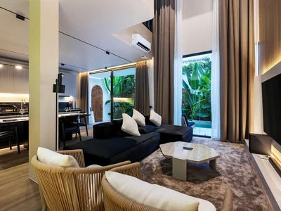 Zespół mieszkaniowy Prestigious fully equipped villas with swimming pools and recreation areas in Tibubeneng, Bali, Indonesia