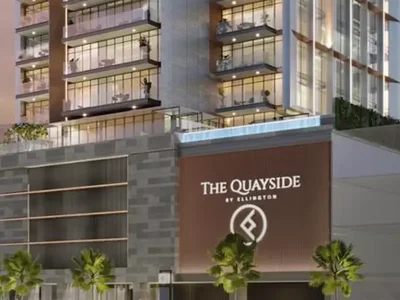 Wohngebäude 1BR | The Quayside | Business Bay 