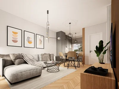 Многоквартирный жилой дом NEW HOUSES close to lake | 3 floor apartments