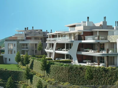 Wohngebäude Seeblick-Wohnungen im Country Club in Benahavis Malaga