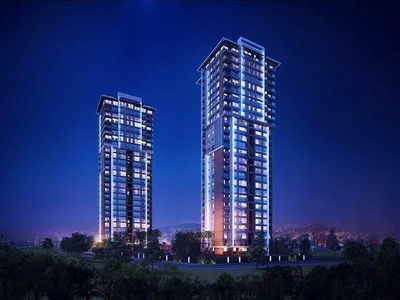 Complejo residencial Residence with swimming pools, around-the-clock security and a picturesque view, Istanbul, Turkey