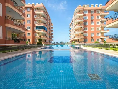 Quartier résidentiel Fully furnished 2+1 resale apartment in Mahmutlar by the sea