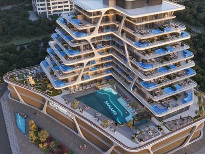 Complejo residencial New complex of apartments with private swimming pools California 2 close to a golf course and Dubai Marina, Jebel Ali Village, Dubai, UAE