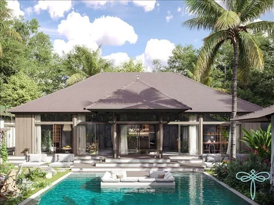 Complejo residencial New complex of villas with around-the-clock security and a spa center, Bali, Indonesia
