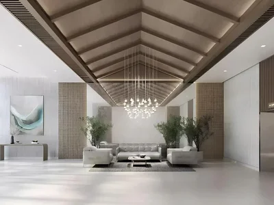 Complejo residencial New Riviera Lodge Residence with a swimming pool, a tennis court and around-the-clock security, JVC, Dubai, UAE