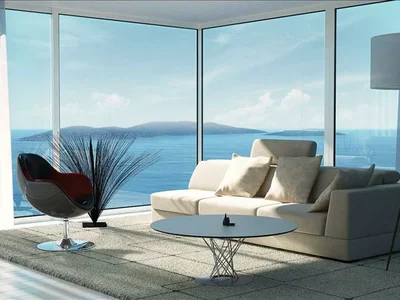 Zespół mieszkaniowy New residence with swimming pools and a green area on the first sea line, Istanbul, Turkey