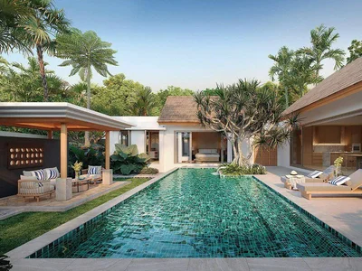 Complejo residencial New guarded complex of villas with swimming pools and gardens close to an international school, Bang Tao, Phuket, Thailand