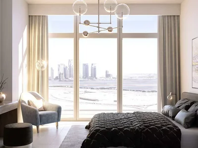 Wohnanlage High-quality residence Creek Views 1 with a swimming pool close to the international airport, Al Jaddaf, Dubai, UAE