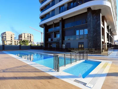 Wohngebäude Neubauwohnung mit Bergblick in Konyaaltı, Antalya