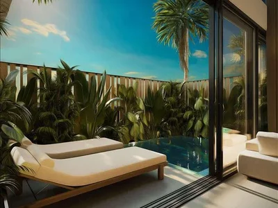 Wohnanlage New oceanfront residential complex with swimming pools, co-working areas and a spa, Pandawa, Bali, Indonesia