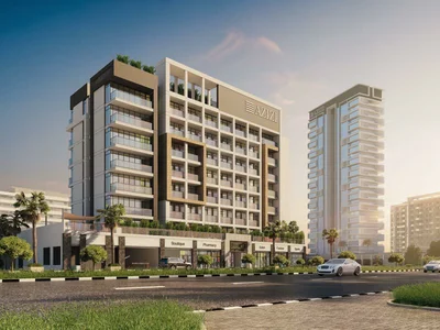 Zespół mieszkaniowy New residence Riviera IV with beaches and gardens in the city center, MBR City, Dubai, UAE