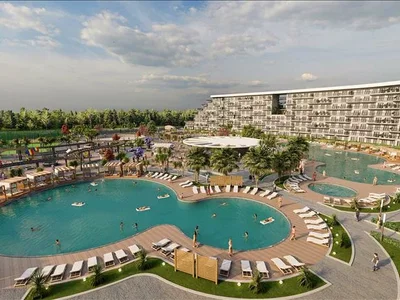 Zespół mieszkaniowy New residence with swimming pools, a garden and a cinema, Antalya, Turkey