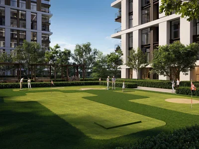 Wohnanlage New Terra Heights Residence with swimming pools and a mini golf course close to the airport and Expo 2020, Expo City, Dubai, UAE