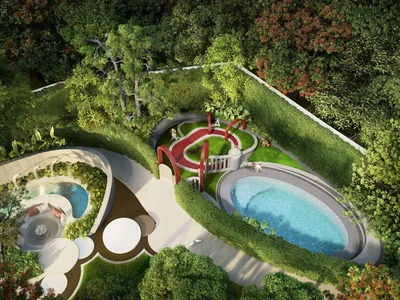 Zespół mieszkaniowy New residence with a swimming pool near Bang Tao Beach, Phuket, Thailand