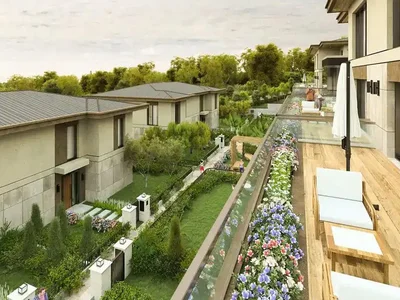 Wohnanlage Complex of villas with a swimming pool and a garden close to the center of Istanbul, Turkey