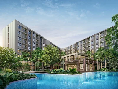 Wohnanlage New residential complex of furnished apartments with a yield of 7% in Patong, Thailand